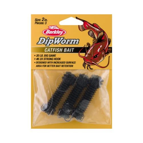 Berkley Dip Worm Catfish Bait 3 Berkley Dip Worm Catfish Bait