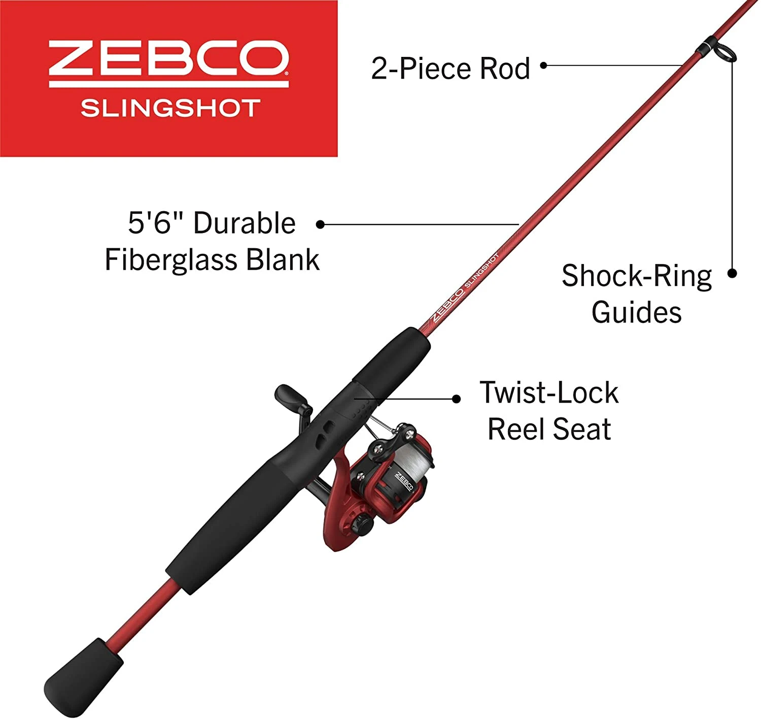 Zebco Slingshot Spinning Combos 4 Zebco Slingshot Spinning Combos - Image 2