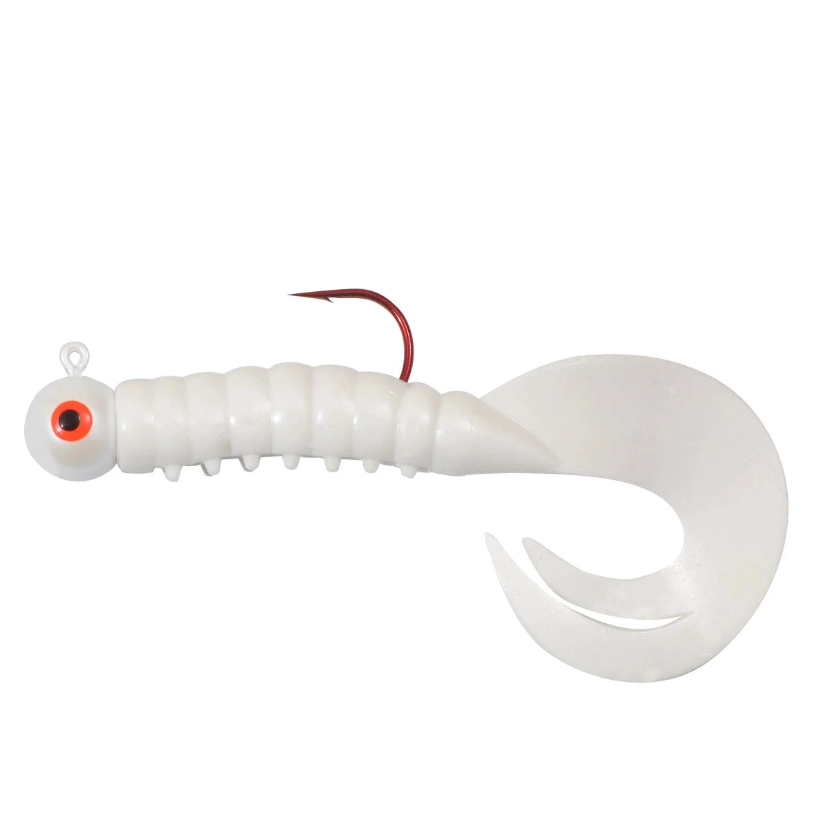 Northland Tackle Rigged Gum-Ball Jig Grub 3 Northland Tackle Rigged Gum-Ball Jig Grub