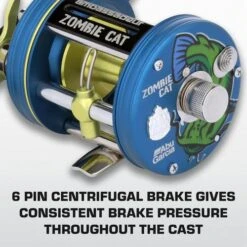 Abu Garcia Ambassadeur® Catfish Pro Zombie Reel -Reel Spin Bait Sales ABU ZOMBIECAT info4