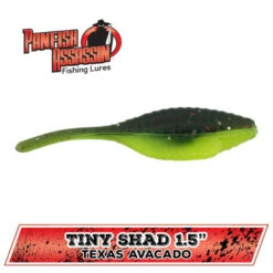 Panfish Assassin Tiny Shad -Reel Spin Bait Sales BA PanfishAssassin TinyShad 0004 Texas Avacado 600x600 1