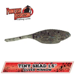 Panfish Assassin Tiny Shad -Reel Spin Bait Sales BA PanfishAssassin TinyShad 0030 Silver Minnow 600x600 1