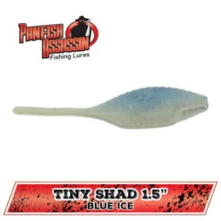 Panfish Assassin Tiny Shad -Reel Spin Bait Sales BA PanfishAssassin TinyShad 0040 Blue Ice 600x600 1