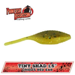 Panfish Assassin Tiny Shad -Reel Spin Bait Sales BA PanfishAssassin TinyShad 0044 Chicos Red Ear 600x600 1