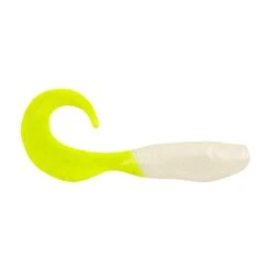 Berkley Gulp!® Minnow Grub -Reel Spin Bait Sales Berkley Gulp MinnowGrub PearlWhiteChartreuse alt1