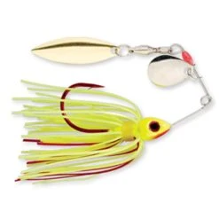 Strike King Mini King SpinnerBait -Reel Spin Bait Sales F10740 Chartreuse 01