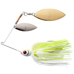 Booyah Blade SpinnerBait -Reel Spin Bait Sales F17115 Chartreuse Pearl White White Chartreuse 01