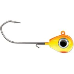 VMC Sleek Jig Heads -Reel Spin Bait Sales F18150 Chartreuse Orange 01