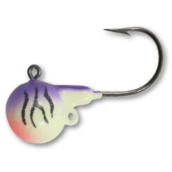 Northland FireBall Jigs -Reel Spin Bait Sales FB 46 Purple tiger 79484.1552674924