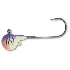 Northland Fireball Sting'n Long Shank Jig -Reel Spin Bait Sales FBLS 46 Purple tiger 30891.1552680195