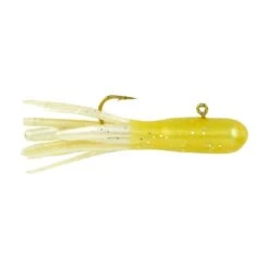 Berkley PowerBait® Pre-Rigged Atomic Tubes -Reel Spin Bait Sales PowerBaitAtomicTubes YellowPearlSilverFleck alt1
