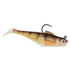 Berkley PowerBait® Pre-Rigged Swim Shad 15 Berkley PowerBait® Pre-Rigged Swim Shad -Reel Spin Bait Sales PowerBait Pre Rigged Swim Shad HD Yellow Perch alt1