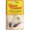Quick Change Float'n Death -Reel Spin Bait Sales Purple