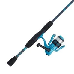 Shakespeare Amphibian Spinning Combo -Reel Spin Bait Sales Shakespeare AmphibianCamoSpinningCombo Blue alt3