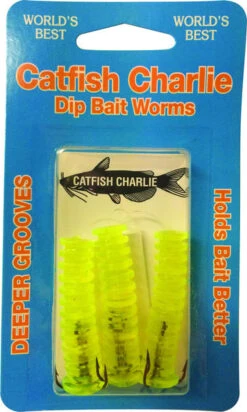 Catfish Charlie Dip Bait Worms -Reel Spin Bait Sales e025643cb8935ac52212bebae4d71099